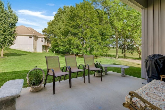 2214 SW 9th St, Blue Springs, MO 64014 - view of patio featuring area for grilling