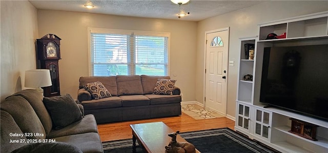 4501 E 105th St, Kansas City, MO 64137 - living room with wood finished floors
