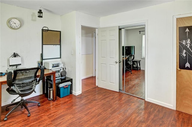 16128 Midland Dr, Shawnee, KS 66217 - office space featuring wood finished floors