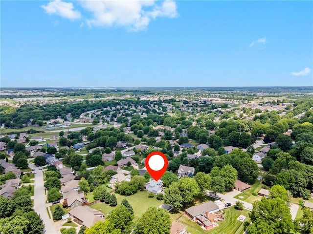 200 S Park Dr, Raymore, MO 64083 - drone / aerial view