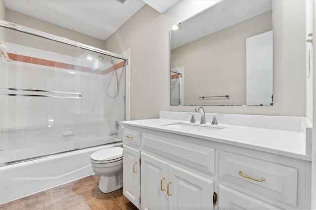 13942 W 113th St, Olathe, KS 66215 - bathroom featuring vanity and enclosed tub / shower combo