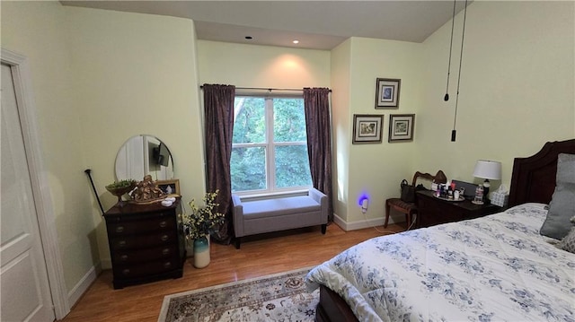 16810 NE 170th Ter, Holt, MO 64048 - bedroom with wood finished floors and recessed lighting