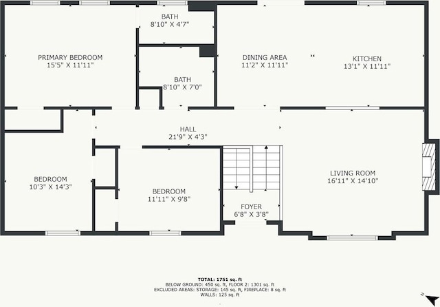 1903 NW Rosewood Dr, Grain Valley, MO 64029 - view of room layout