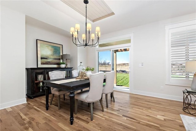 15323 W 171st Ter, Olathe, KS 66062 - dining area with a chandelier and light wood-type flooring