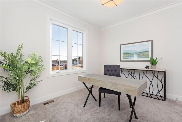 15323 W 171st Ter, Olathe, KS 66062 - carpeted office space with ornamental molding and baseboards
