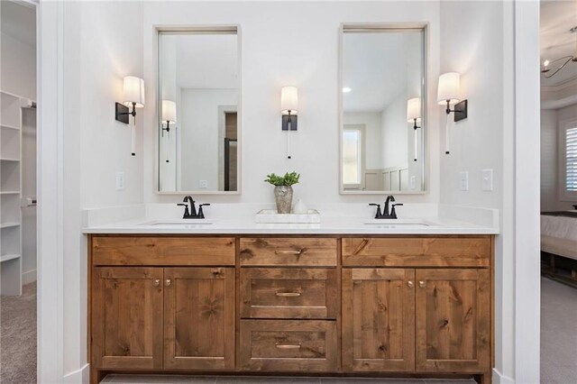 15323 W 171st Ter, Olathe, KS 66062 - full bathroom featuring double vanity and ensuite bath