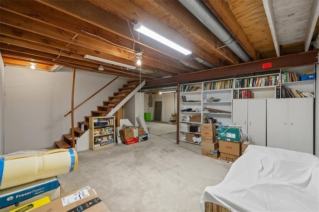 13217 S Locust St, Olathe, KS 66062 - basement featuring stairway