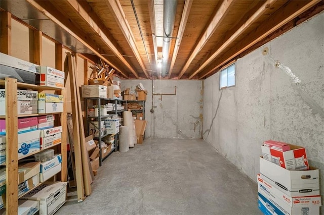13217 S Locust St, Olathe, KS 66062 - view of unfinished basement