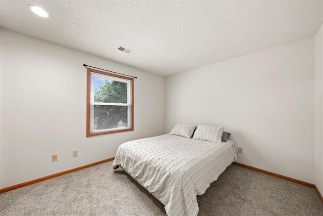 14522 W 61st St, Shawnee, KS 66216 - carpeted bedroom featuring a textured ceiling and recessed lighting