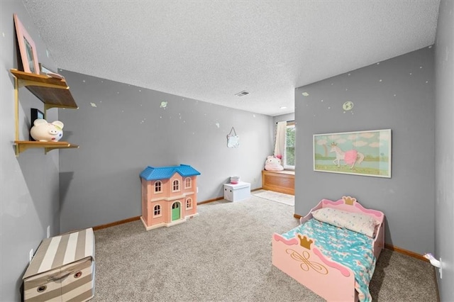 14522 W 61st St, Shawnee, KS 66216 - bedroom with a textured ceiling and carpet flooring