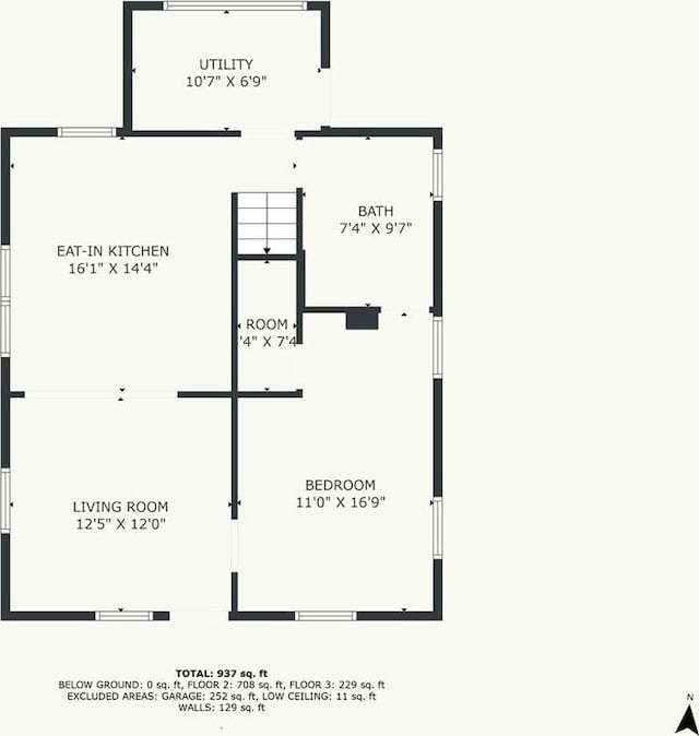 217 W 9th St, Ottawa, KS 66067 - view of floor plan / room layout