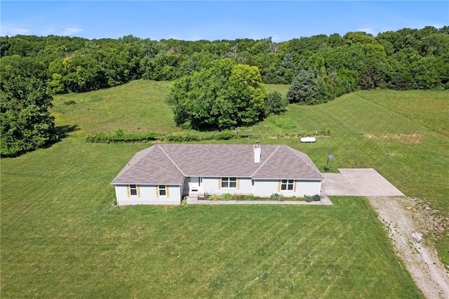 23404 Waverly Rd, Spring Hill, KS 66083 - view from above of property