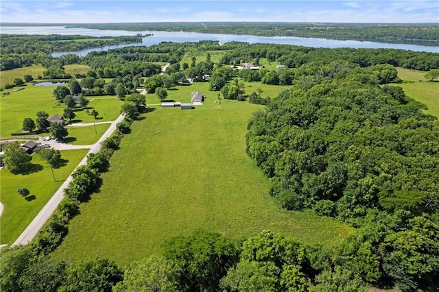 23404 Waverly Rd, Spring Hill, KS 66083 - bird's eye view of a nearby body of water