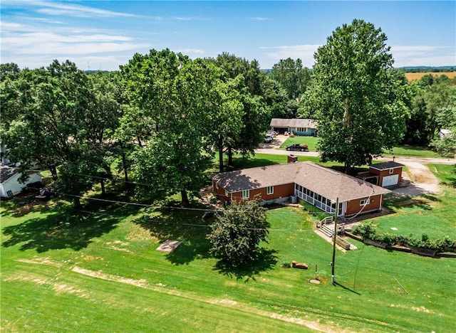 601 W 14th St, Pleasanton, KS 66075 - view from above of property