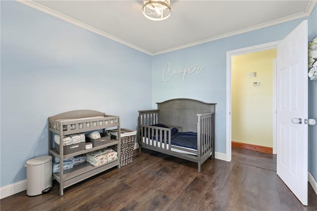 20212 S Carriage Ln, Peculiar, MO 64078 - bedroom with ornamental molding and wood finished floors