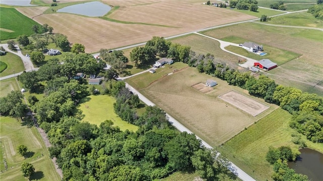 20212 S Carriage Ln, Peculiar, MO 64078 - aerial overview of property's location featuring a nearby body of water