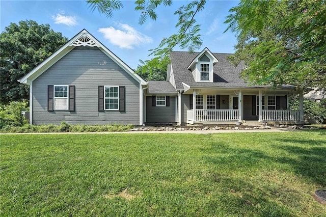 802 S Morgan Dr, Peculiar, MO 64078 - view of front of home with a porch and a front yard