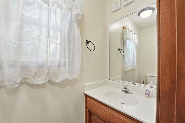 802 S Morgan Dr, Peculiar, MO 64078 - half bath featuring vanity and toilet