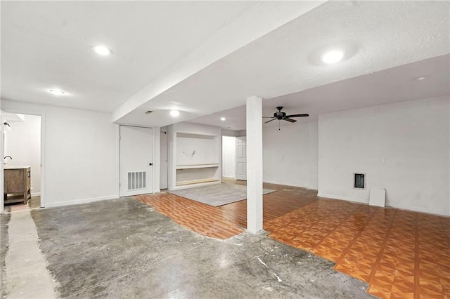802 S Morgan Dr, Peculiar, MO 64078 - finished below grade area with baseboards and recessed lighting