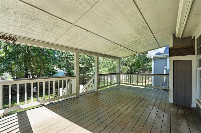 802 S Morgan Dr, Peculiar, MO 64078 - view of deck
