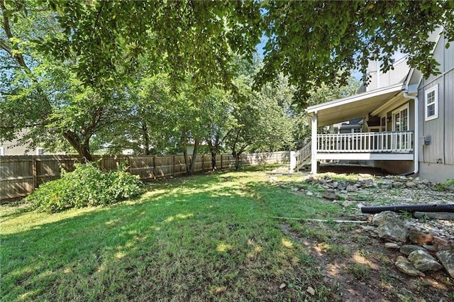 802 S Morgan Dr, Peculiar, MO 64078 - view of fenced backyard