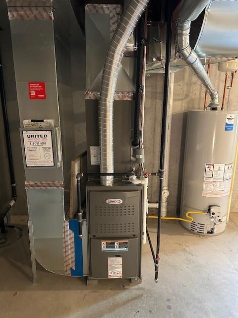 1309 N 4th St E, Louisburg, KS 66053 - utilities with gas water heater