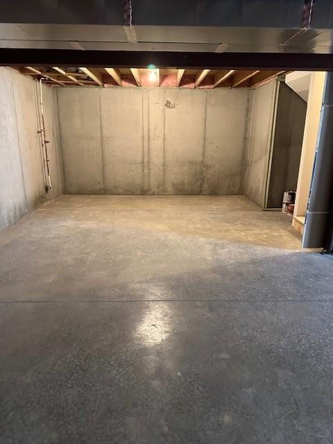 1309 N 4th St E, Louisburg, KS 66053 - view of unfinished basement