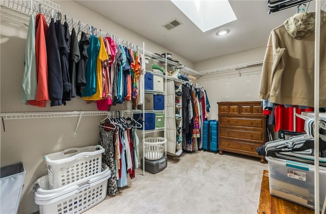 2621 SE 5th St, Lees Summit, MO 64063 - walk in closet with a skylight and carpet