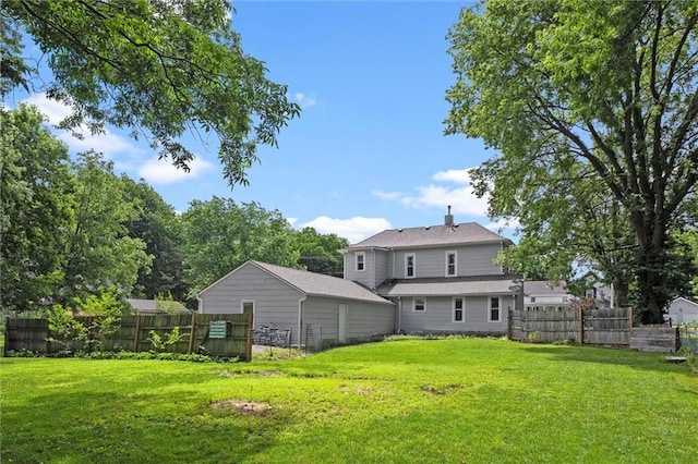 314 E Nichols St, Spring Hill, KS 66083 - rear view of property