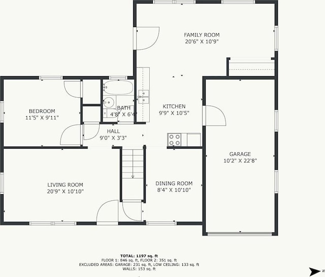 7712 Mcgee St, Kansas City, MO 64114 - view of home floor plan