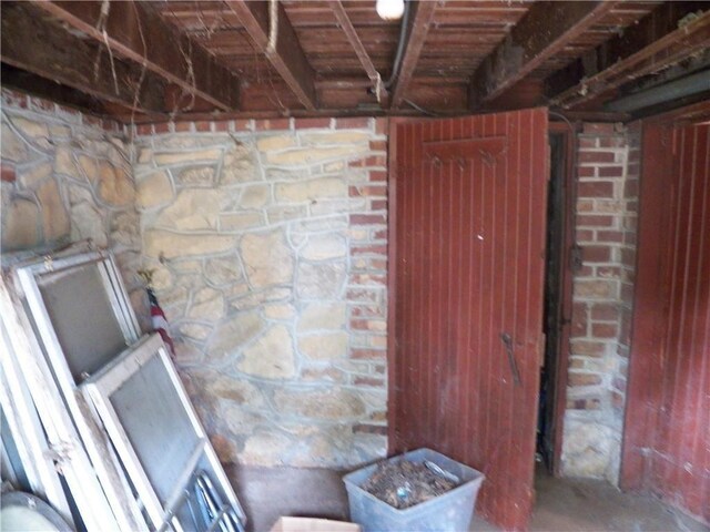 514 Front St, Prescott, KS 66767 - view of below grade area