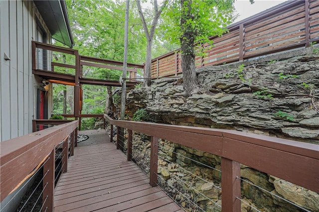 792 195th St, Fort Scott, KS 66701 - view of deck