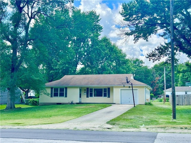 13006 Byars Rd, Grandview, MO 64030 - ranch-style home with driveway and an attached garage