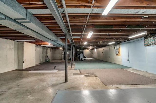 815 N 63rd St, Kansas City, KS 66102 - view of unfinished basement