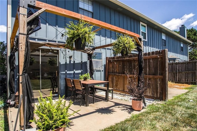 512 NE Brookwood Cir Unit A, Blue Springs, MO 64014 - view of patio with outdoor dining space