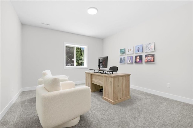 1161 SW Whitby Dr, Lees Summit, MO 64083 - home office with light carpet and baseboards