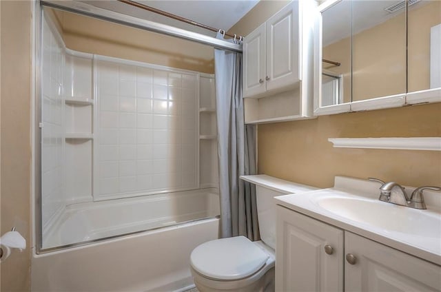 7028 Walmer St, Overland Park, KS 66204 - full bathroom featuring shower / bath combo and vanity