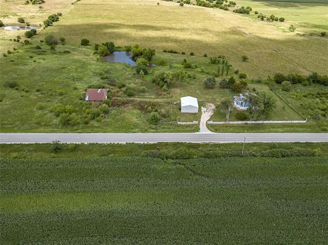 230 N 300th Rd, Overbrook, KS 66524 - aerial view of property's location with rural landscape