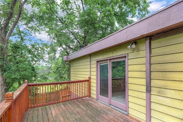 8519 Woodland Ave, Kansas City, MO 64131 - view of deck