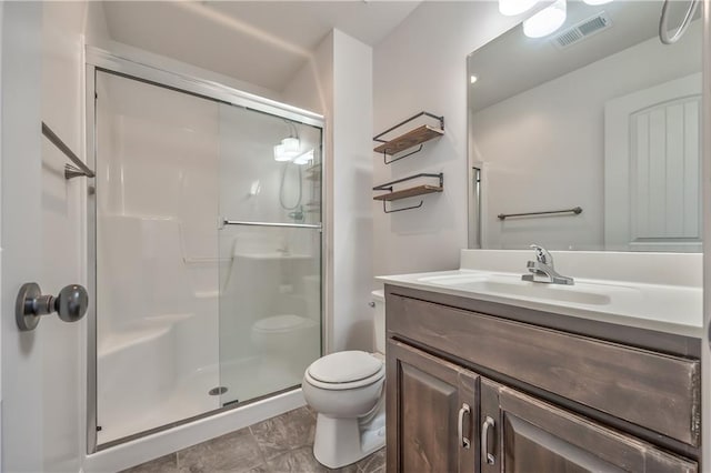 14017 Haskins St, Overland Park, KS 66221 - full bathroom featuring vanity and a shower stall