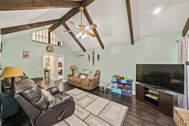 16304 W 126th St, Olathe, KS 66062 - living room featuring wood finished floors and ceiling fan