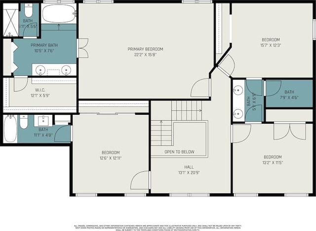11401 Cedar St, Leawood, KS 66211 - view of room layout
