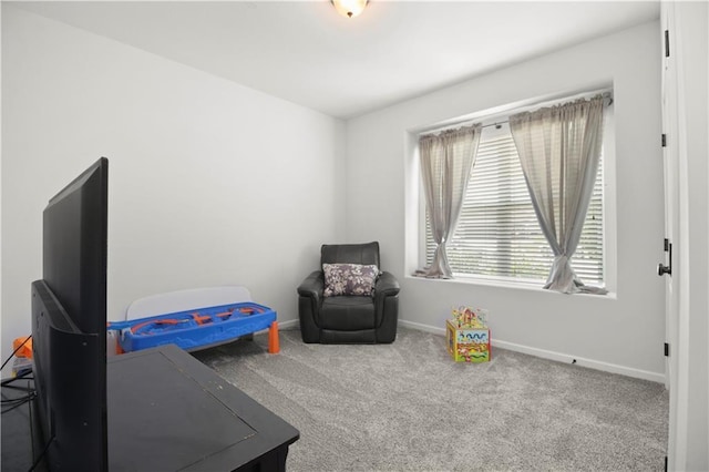 1013 SE Beatty Ct, Blue Springs, MO 64014 - game room with carpet flooring and baseboards