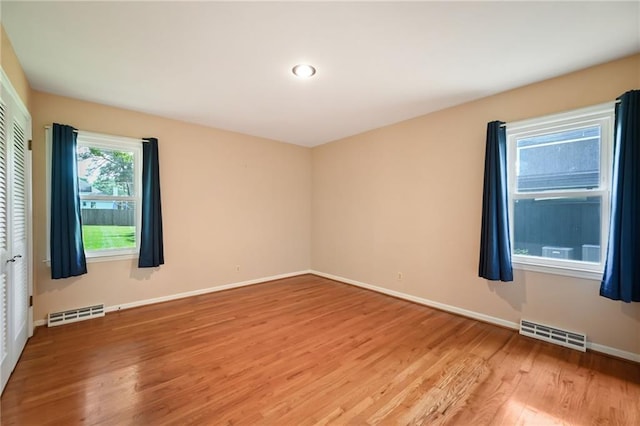 4411 W 89th St, Prairie Village, KS 66207 - empty room featuring light wood-style flooring and baseboards