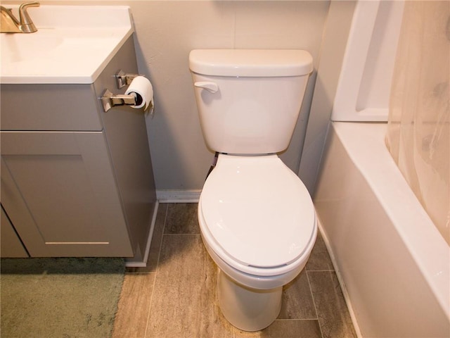 715 N Warren St, Warrensburg, MO 64093 - bathroom featuring vanity and toilet