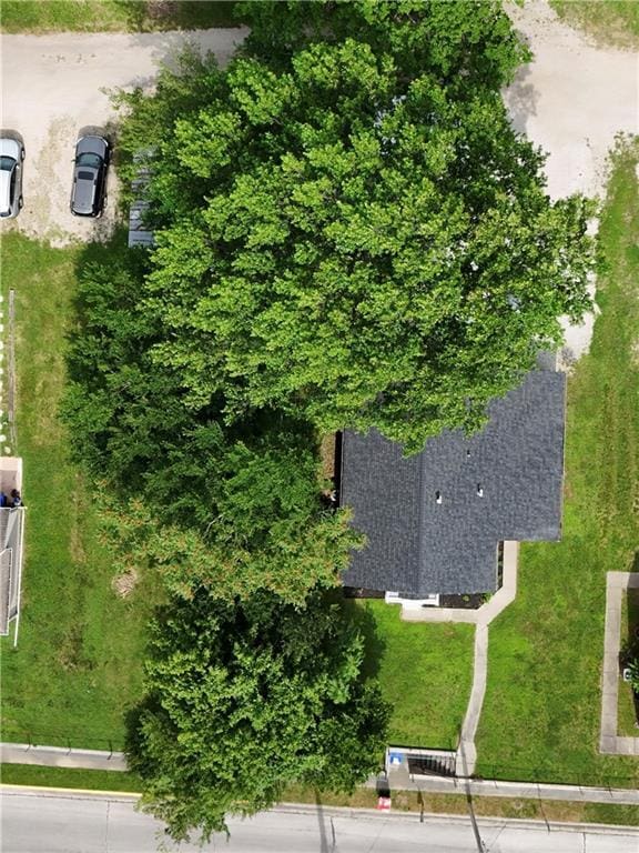 715 N Warren St, Warrensburg, MO 64093 - bird's eye view