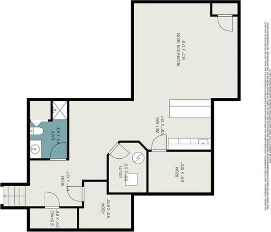 807 NW Bent Tree Dr, Lees Summit, MO 64081 - view of floor plan / room layout