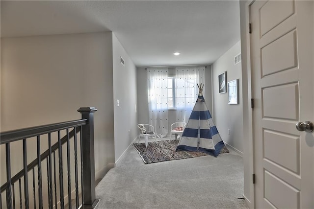 2749 W Dartmouth St, Olathe, KS 66061 - game room featuring carpet flooring and recessed lighting
