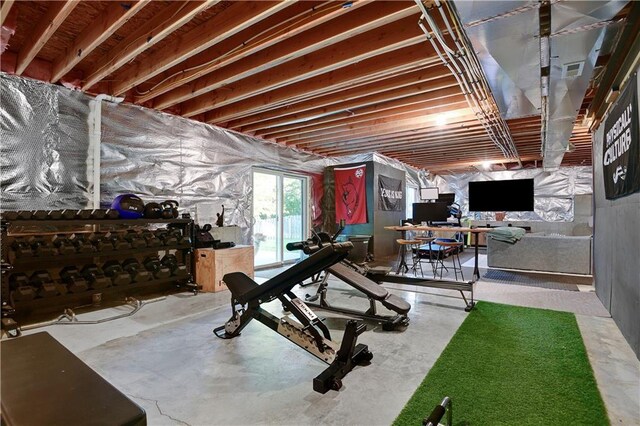 20487 W 108th St, Olathe, KS 66061 - view of workout room