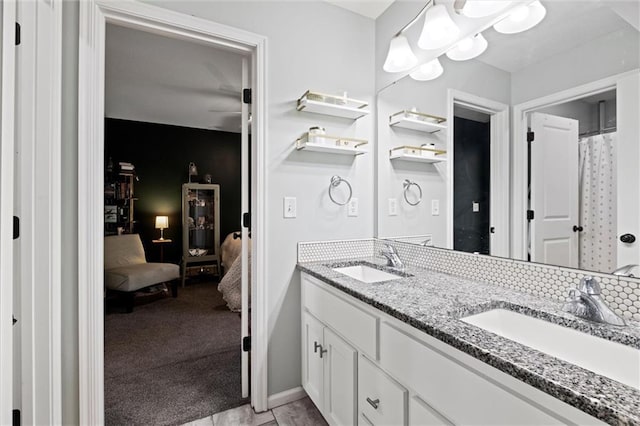 316 SE Hackamore Dr, Lees Summit, MO 64082 - ensuite bathroom with double vanity